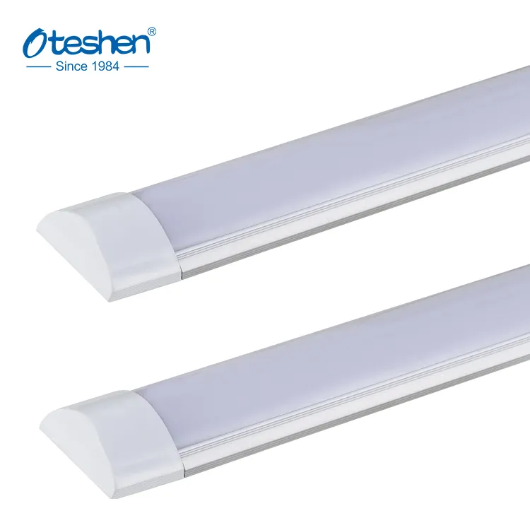 Nhà Máy Giá Nhôm Cơ Sở Led Batten Ánh Sáng 9W 18W 28W 36W 45W Ánh Sáng Tuyến Tính Led 4ft Led Ống 1.2M Tấm, Ván Sàn Ánh Sáng Lịch Thi Đấu