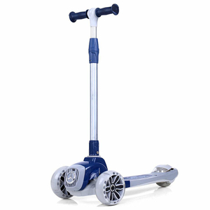 China Factory Kids Scooter Eléctrico Para Ninos <span class=keywords><strong>Hoverboard</strong></span> Plegable de 3 Ruedas Material Plástico con Ruedas de PU - Product Image 3