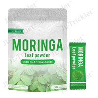 Julong OEM bubuk ekstrak daun kelor organik & vitamin makanan super bubuk kelor