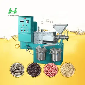 2023New Product Daily output 6500kg screw peanut Oil press machine Oil Making Machine Price Oil Refinery Plant for africa