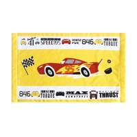 Serviette de Rallye Imprimée 100% Coton, Serviette de Sport en Velours Doux de Haute Qualité avec Couleur et Logo Personnalisés pour le Soutien des Fans