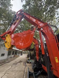 Mini pelleteuse de Kx163-5 Kubota 6 tonnes avec pelle à peinture originale/Le Japon a utilisé des mini machines de jardinage KUBOTA KX163 pour l'agriculture - Product Image 4