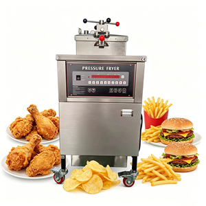 Freidora Eléctrica a Presión, Cocina Rápida, <span class=keywords><strong>Pollo</strong></span> Frito <span class=keywords><strong>Estilo</strong></span> <span class=keywords><strong>KFC</strong></span> para Restaurantes Comerciales y Tiendas de Comida Rápida HJ-FY25E - Product Image 1