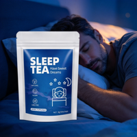 Sachets de tisane aux herbes de datte rouge et de Poria, sans caféine, pour la nuit, mélange naturel, marque privée, vente en gros OEM en vrac