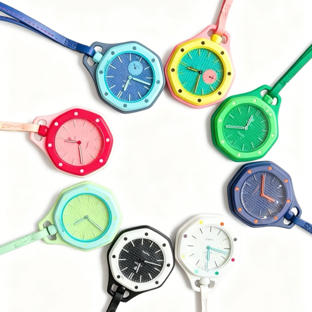 Octagonal Dial Quartz Watch, Multi-color & Customizable, Genuine Leather Strap, Daily Decor & Popular Gift Item