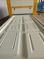 Ligne de production de meubles HDF/MDF stratifié bois porte aminateur presse à vide machine pour porte d'armoire