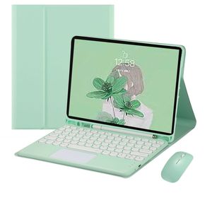 Fundas y Carcasas para Tablets, Funda con Teclado y Trackpad Magnético Inalámbrico de Cuero PU de 10.<span class=keywords><strong>9</strong></span> Pulgadas para <span class=keywords><strong>iPad</strong></span> 7/8/<span class=keywords><strong>9</strong></span>, <span class=keywords><strong>iPad</strong></span> <span class=keywords><strong>Pro</strong></span> 11, <span class=keywords><strong>iPad</strong></span> 10t - Product Image 4