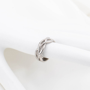 Geometric Fashion <b>Titanium</b> Steel Gold Plated Couple <b>Rings</b> Unisex Engagement Jewelry XYR0078 - Product Image 3