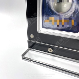 Yageli Custom Desktop 9 Slot Acrylic Pokemoned Graded Sports Card Slab Frame Holder Trading Cards Display Frame - Product Image 5