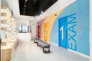 Custom Optical Shop Fit Out Modern Nordic Eyewear Store Design Modular Retail Fixtures Optical <b>Display</b> <b>Cabinets</b> Turnkey Interior - Product Image 5
