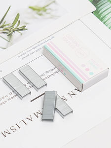 Agrafeuse manuelle rose pour boîte à pizza Agrafeuse Picker pour le bureau <span class=keywords><strong>ou</strong></span> les étudiants Utilisation polyvalente simple avec 1 boîte d'agrafes - Product Image 5