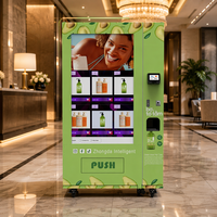 Máquina Expendedora Inteligente para Hoteles con Pantalla Táctil de 55 Pulgadas, SDK, Pago con Tarjeta de Crédito, Productos de Cepillos de Dientes y Gel de Ducha en Corea del Sur