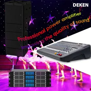 Deken amplificador de potência DA-3000E barato, equipamento profissional de 2 canais, 5000 w, misturador de potência, amplificador dj