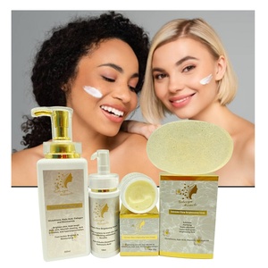 Set Aclarante y Blanqueador para el Cuidado de la Piel, Aclara Visiblemente, Hidrata, Antienvejecimiento, Reduce Manchas Oscuras, Elimina Imperfecciones, Trata la Piel Oscura - Product Image 2