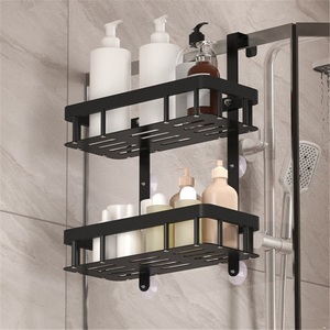 Stainless Steel Wall-Mounted Double Tier Non-Folding Waterproof Towel <b>Rack</b> for Bathroom - Product Image 4