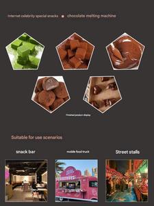 Mini điện máy làm sô cô la 2-bể sô cô la ấm nóng chảy nồi với Máy trộn bánh mì máy làm thịt Slicer - Product Image 6