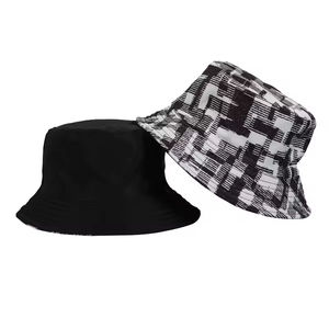 Sombrero de Verano con Estampado para Mujer, Ligero, Reversible, de Tela de Poliéster, para Uso Casual al Aire Libre - Product Image 4