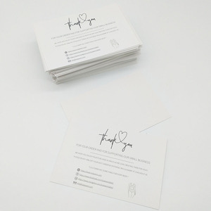 맞춤 인쇄 엽서 감사 로고 최고의 수량. - Product Image 3