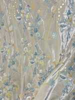 Automne hiver velours Sequin brodé tissu nouveau Style chinois gilet tissu perle Tube broderie Style Cheongsam tissu