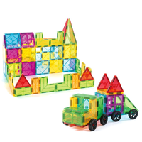 Mainan Edukasi Anak, Blok Magnet Plastik ABS Warna-Warni, Jual Cepat, DIY, Mainan Kreatif untuk Pembelajaran Dini, Eli Toys