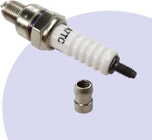 3ชิ้น A7TC หัวเทียนประสิทธิภาพสูงสำหรับ GY6 50cc 90cc <span class=keywords><strong>110cc</strong></span> 125cc 150cc ATV สกู๊ตเตอร์หลุมสกปรกจักรยานพกพาจักรยานยนต์โกคาร์ท - Product Image 6