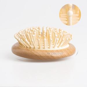 Venta al por mayor 100% de madera de haya natural del cuero cabelludo Airbag peine de masaje de calidad superior - Product Image 4