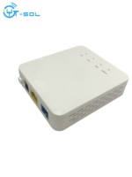 penjualan panas XPON single port 1GE EPON ONU kompatibel dengan zt fiberhome untuk FTTX