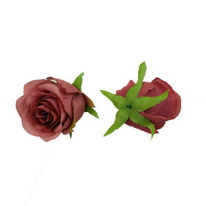 Cabezas de Rosas de Seda de 6.5 cm de Diámetro, Flores Artificiales para Arreglos Florales, Ramos y Decoraciones de Paredes Florales - Product Image 5