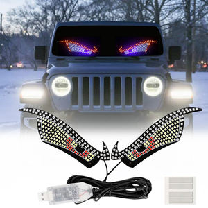 Panel LED USB Plug & Play con Efecto Ojo de Demonio para Faros Delanteros, 12V 5W, Luces Decorativas de Ambiente Interior para Todoterreno - Product Image 1