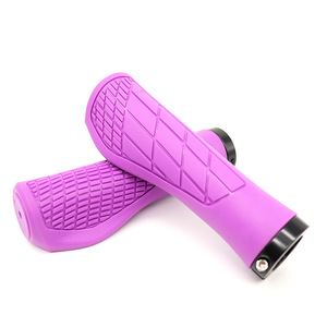 Poignées de guidon de vélo Bai Yanchen en caoutchouc, pivotantes de 134 mm, pour accessoires de cyclisme de VTT - Product Image 1