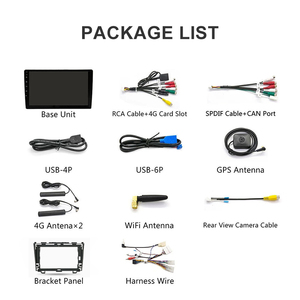 Qualcomm QLED 2Din Android 12 8core <span class=keywords><strong>6</strong></span> + 128GB 360 máy ảnh xe DVD Player cho Đơn vị đứng đầu 9/10inch phổ Carplay video tự động đài phát thanh - Product Image 6