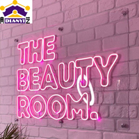 Letrero Luminoso LED Personalizado de Acrílico para Decoración de Paredes de Bares, Barberías y Restaurantes, Letrero de Neón Personalizado con Logotipo Comercial