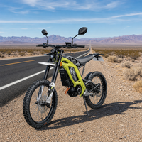 Moto tout-terrain électrique ZONSEN EX2, 72V 4000W, batterie 74V 32Ah, moto tout-terrain rapide pour adultes