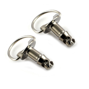 Tùy chỉnh 17mm Titan phong cách nhanh chóng phát hành Fastener 1/4 biến thép không gỉ D-Ring với kẽm mạ kẽm hợp kim kết thúc - Product Image 2