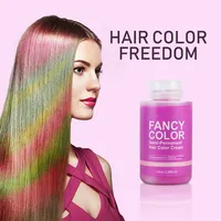 Собственная Марка, салонная Полуперманентная популярная краска для волос, натуральный цвет, крем для окрашивания волос