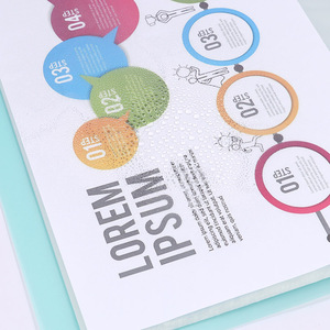 Foska biểu tượng tùy chỉnh rõ ràng tài liệu thư mục với 30 A3 PP Túi tấm trong suốt bảo vệ chủ hộp & Mô hình tập tin Túi - Product Image 5