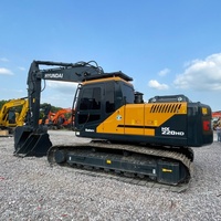 Vente Flash : Excavatrice Hydraulique d'Occasion HYUNDAI 220HD 22 Tonnes Originale pour Projets de Terrassement