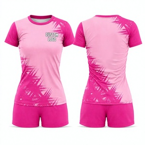Ensemble de maillots de volley-ball d'été unisexes personnalisés à séchage rapide, sublimés, pour équipes, clubs, écoles, OEM, ODM, marque privée, vente en gros - Product Image 1