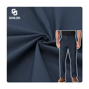 Celana berat anti air, celana Formal pria, Twill 240GSM, celana panjang kain Polyester 100%, tahan lama, untuk pria