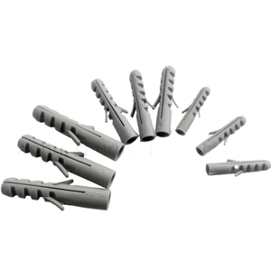 Taco de expansión de plástico <span class=keywords><strong>para</strong></span> pared, fabricado en China, <span class=keywords><strong>8</strong></span>*40mm, rosca M6, capacidad de 10 lb <span class=keywords><strong>para</strong></span> hormigón y paneles de yeso - Product Image 6