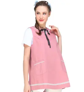 ブラックボウスタイルピンク妊婦放射線防護服快適で美しく安全な保護