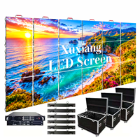 Panneau mural vidéo LED de location 500*500mm P2.9 P2.6 P3.9, écran LED intérieur étanche pour concerts vocaux