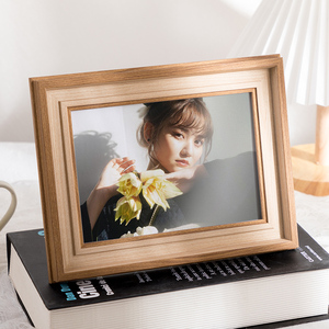 Tùy chỉnh mộc mạc hiện đại 6x8 và 8x10 Nhựa khung ảnh Vuông Tường hiển thị kính phía trước với màu sắc tùy chỉnh khung gỗ - Product Image 2