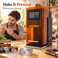 Machine de marquage laser portable de table avec Bluetooth et Wi-Fi, localisation visuelle pour marquer sur bijoux et souvenirs, pratique pour le bureau