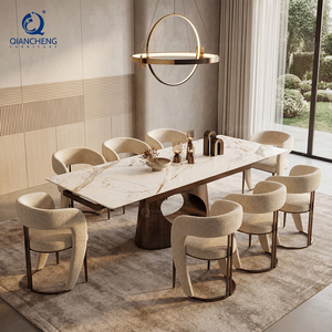 <span class=keywords><strong>Isola</strong></span> <span class=keywords><strong>Cucina</strong></span> Moderna, <span class=keywords><strong>Tavolo</strong></span> da Pranzo Allungabile di Lusso Stile Italiano <span class=keywords><strong>con</strong></span> Sedie - Product Image 1