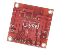 Module de commande de moteur pas à pas DC double pont en H L298N, carte pilote de moteur L298 de haute qualité, prix usine