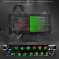 DEQ-231 DEQ-232 égaliseur numérique Annuleur de retour professionnel haut de gamme pour graphique sonore