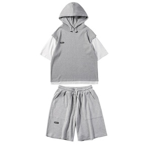 Conjunto de Camiseta Deportiva de Verano para Hombre, Moderna, Casual, de Secado Rápido, Transpirable, Diseño Holgado y Cómodo - Product Image 5