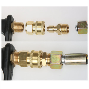 Lancia in schiuma cannone da neve pistola per idropulitrice adattatore <span class=keywords><strong>rapido</strong></span> per lavaggio auto - Product Image 3