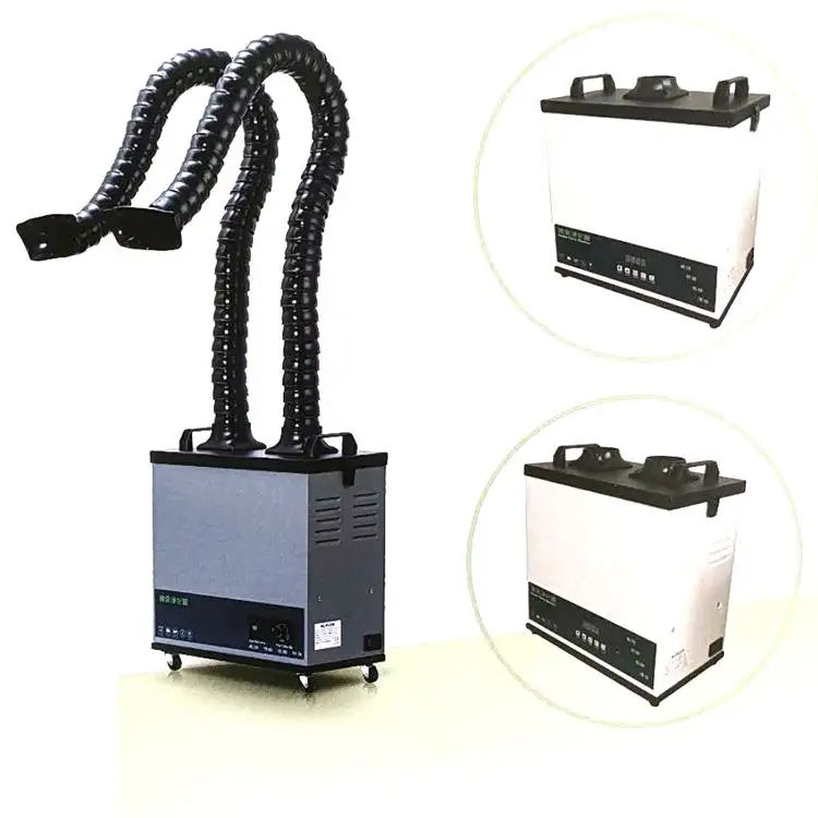 Mobile Portable Hepa Fume Extractor Machine For Laser Soldering /dtf/nail Salon/hair Salon/beauty Salon /medical
